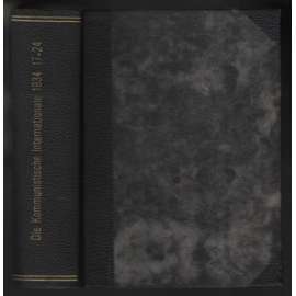 Die Kommunistische Internationale; XV. Jahrgang 1934, Hefte 17-24 [komunismus]