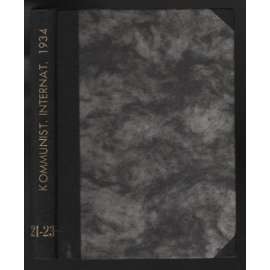 Die Kommunistische Internationale; XV. Jahrgang 1934, Hefte 21-23 [komunismus]