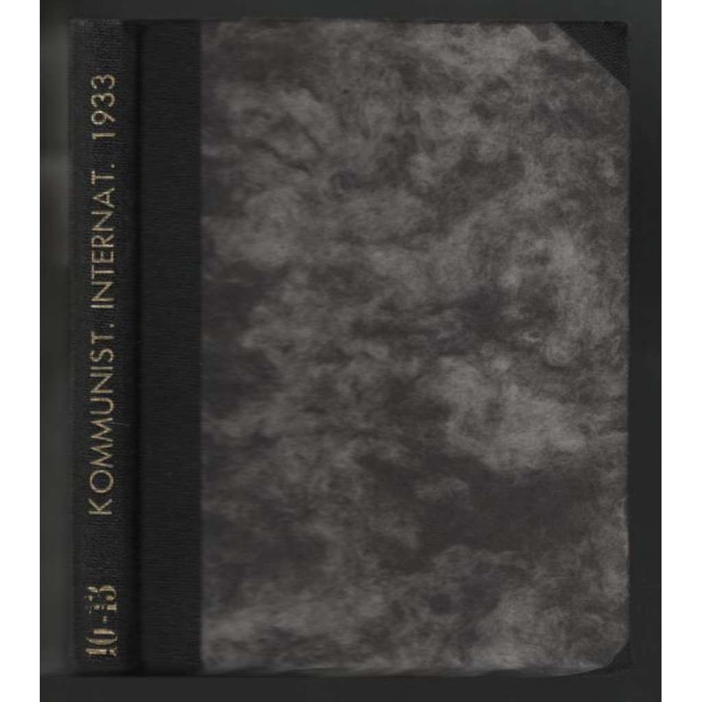Die Kommunistische Internationale; XIV. Jahrgang 1933, Hefte 10-13 [komunismus]