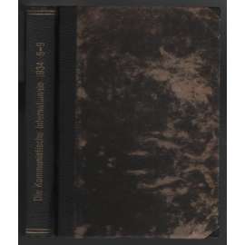 Die Kommunistische Internationale; XV. Jahrgang 1934, Hefte 6-9 [komunismus]