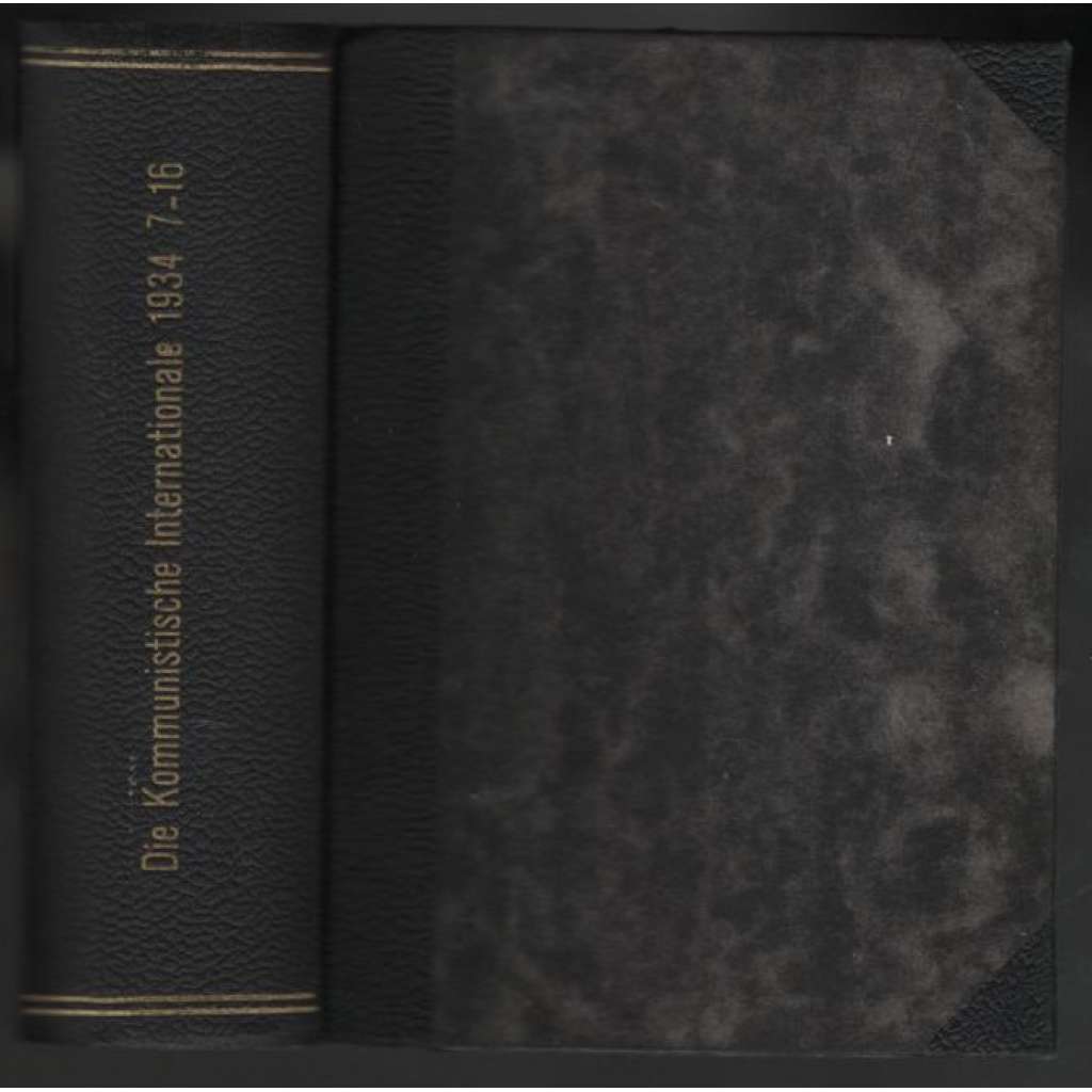 Die Kommunistische Internationale; XV. Jahrgang 1934, Hefte 7-16 [komunismus]