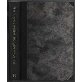Kommunistische Internationale; XVII. Jahrgang 1936, Hefte 1-5 [komunismus]