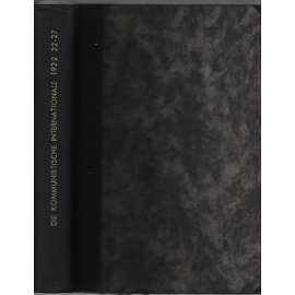 Die Kommunistische Internationale; Vierter Jahrgang 1922, 1923 No. 22-27 [komunismus]