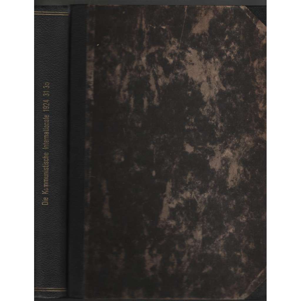 Die Kommunistische Internationale; Fünfter Jahrgang 1924, No. 31-35 [komunismus]