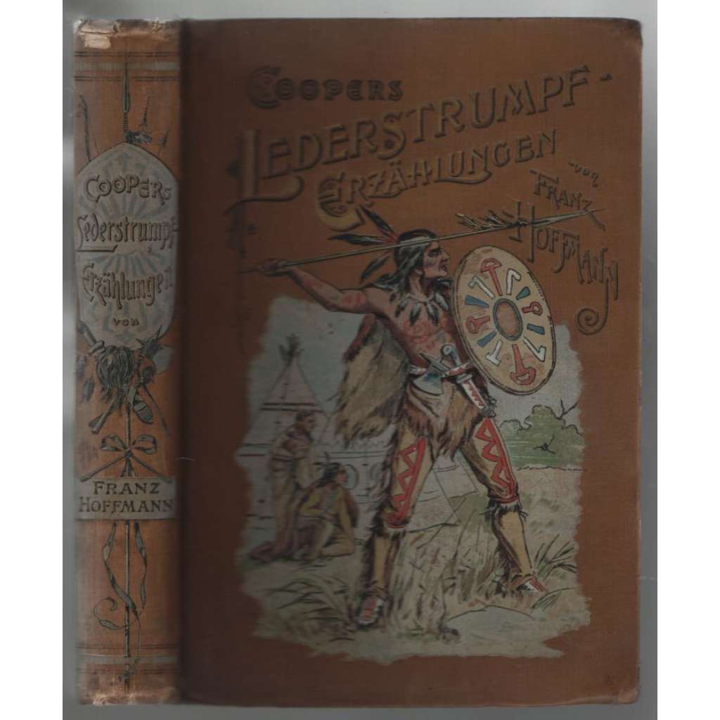 Coopers Lederstrumpf-Erzählungen für die Jugend bearbeitet [dobrodružné příběhy z USA]