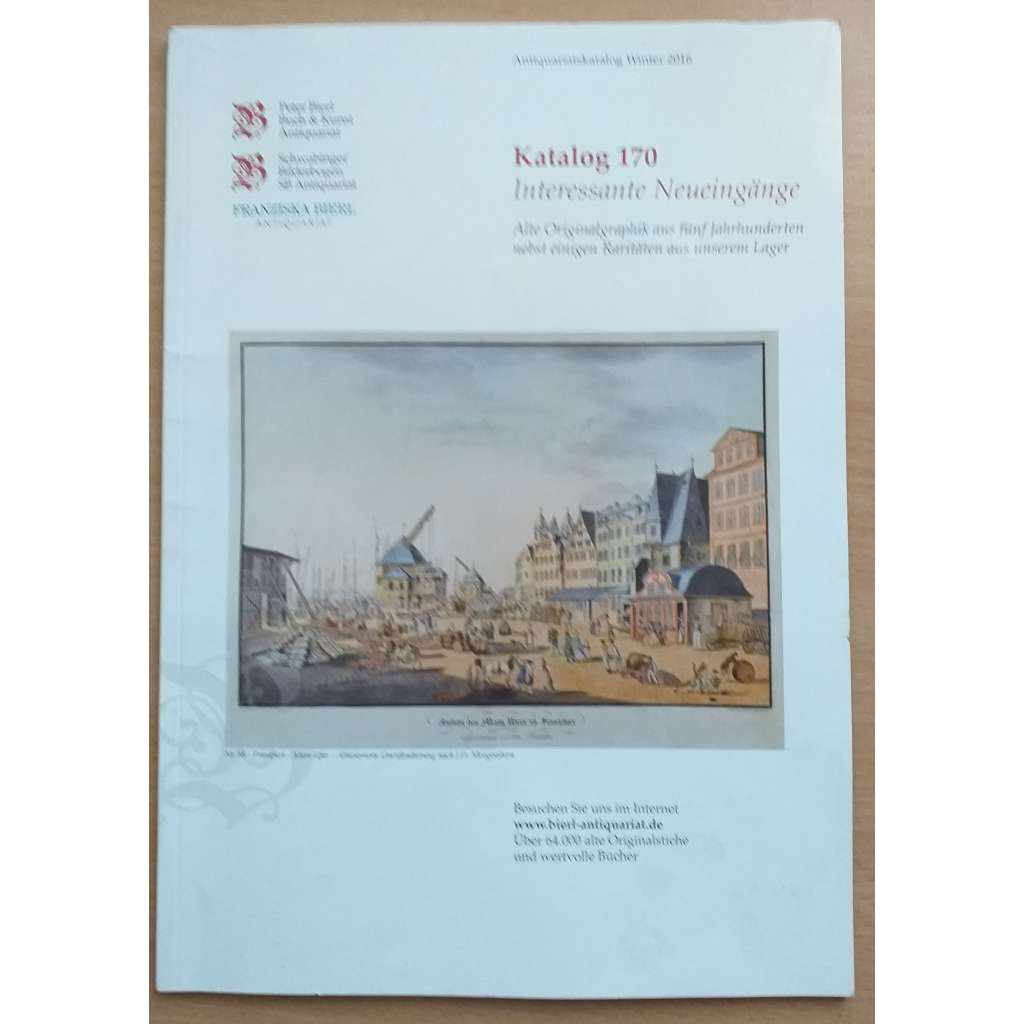 Katalog 170. Interessante Neueingänge [katalog,grafika]