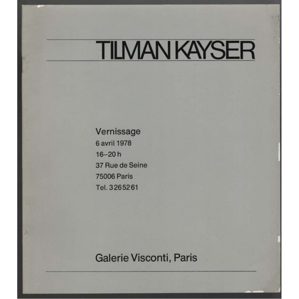 Tilman Kayser [malířství]