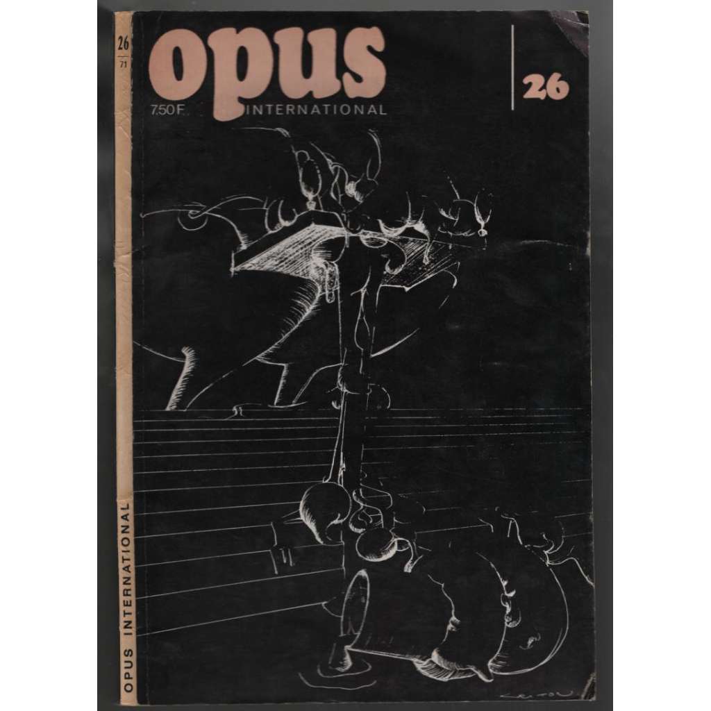 opus  INTERNATIONAL; No. 26, Juin 1971 [francouzský časopis]