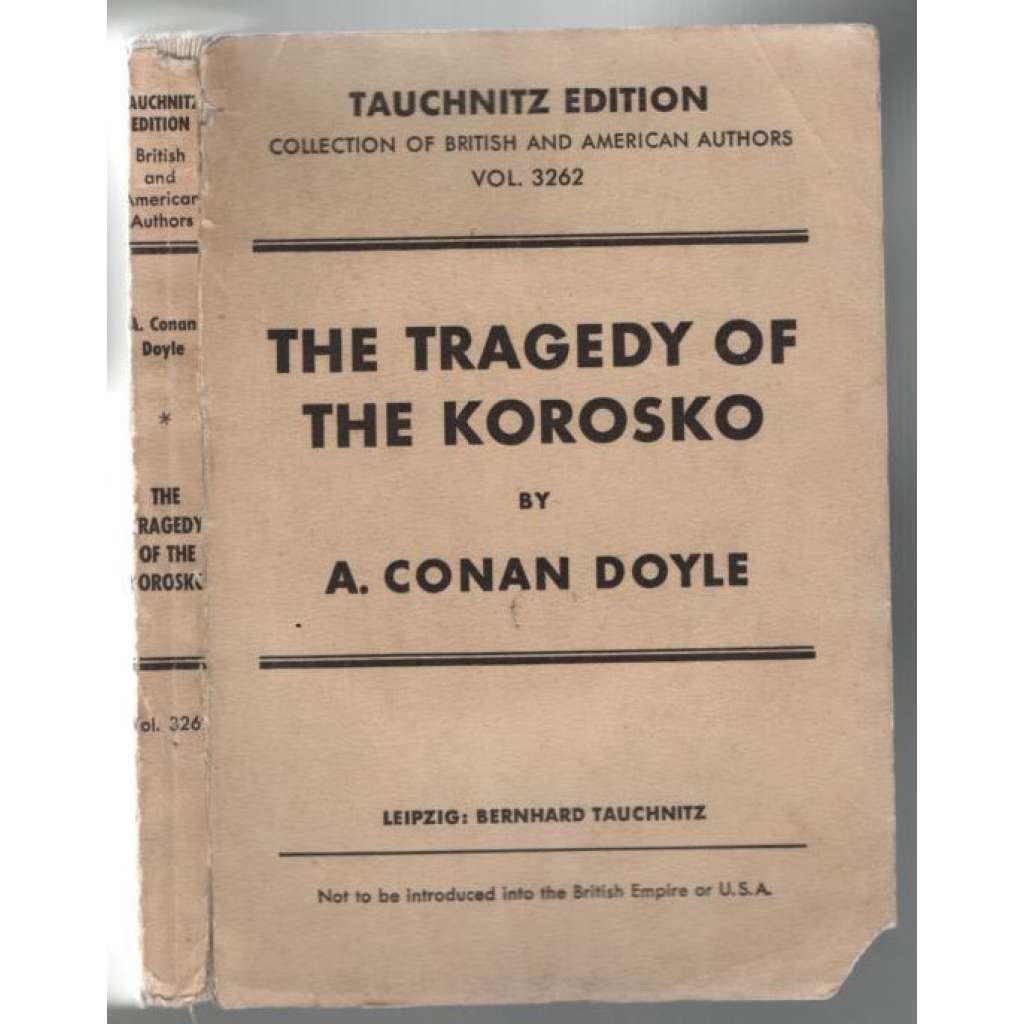 The Tragedy of the Korosko [dobrodružný příběh]