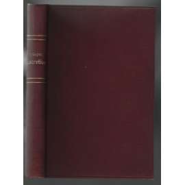 T. Lucreti Cari de Renum Natura. Libri sex [římská filozofie, 6 knih]