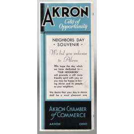 Akron. City of Opportunity [průvodce, Akrok, Ohio]