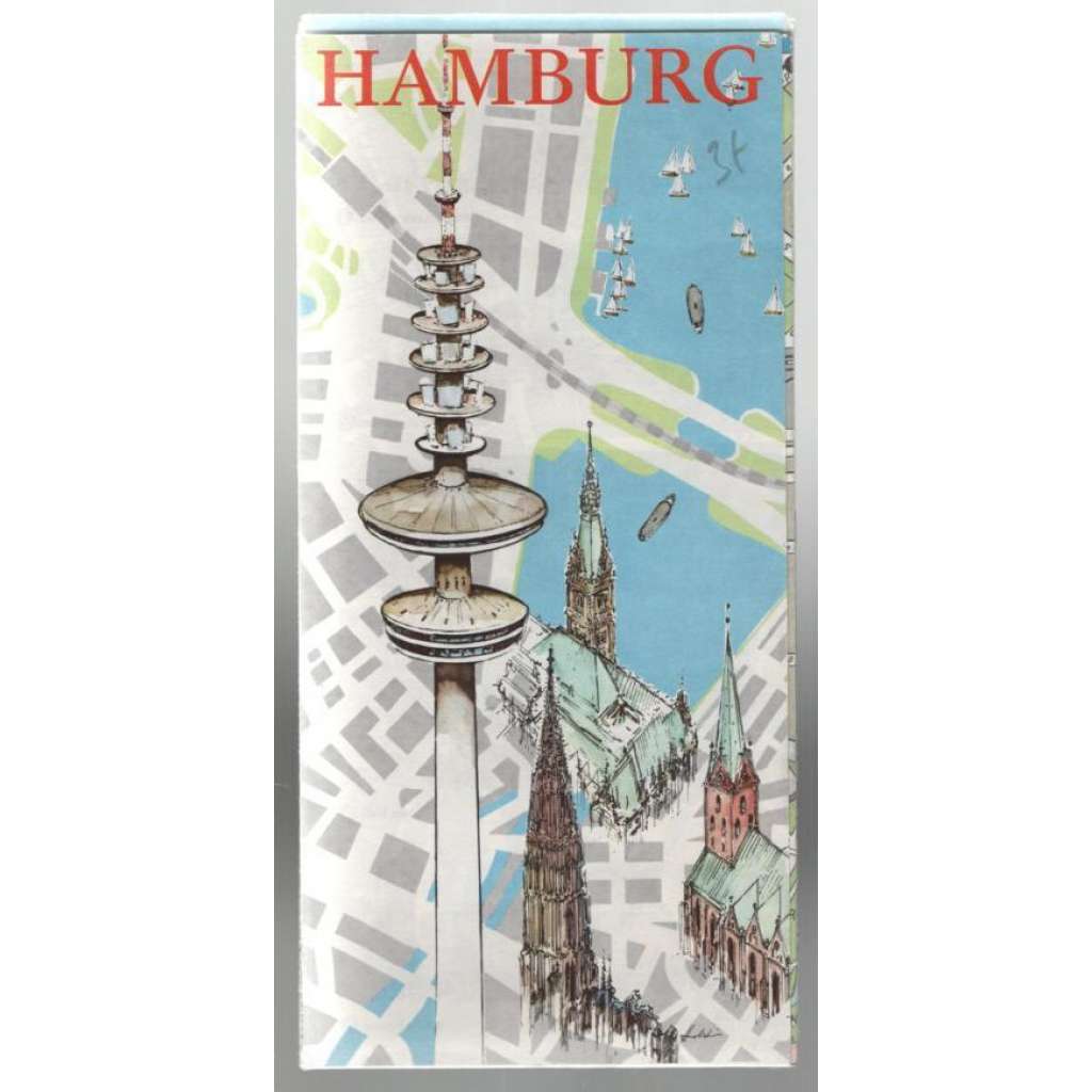 Hamburg [průvodce a plán města]