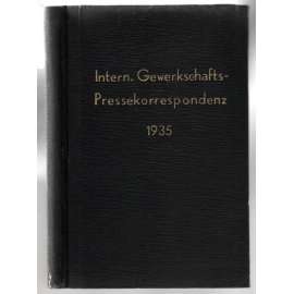 Internationale Gewerkschafts-Pressekorrespondenz; 5. Jahrgang 1935, Nr. 1, 3, 4- 6-14, 17-20, 22,23 [mezinárodní odbory]