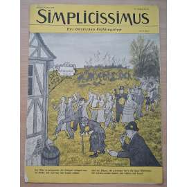 Simplicissimus; 37. Jahrgang, Nr. 49, 5. März 1933 [německý satirický týdeník]