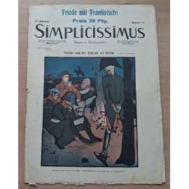 Simplicissimus. Illustrierte Wochenschrift; 10. Jahrgang, Nr. 18, 1. August 1905 [německý satirický týdeník]