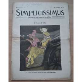 Simplicissimus; 18. Jahrgang, Nr. 10, 2. Juni 1913 [německý satirický týdeník]