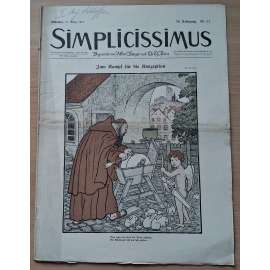 Simplicissimus; 18. Jahrgang, Nr.51, 16. März 1914 [německý satirický týdeník]