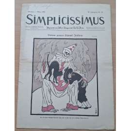 Simplicissimus; 20. Jahrgang, Nr. 49, 7. März 1916 [německý satirický týdeník]