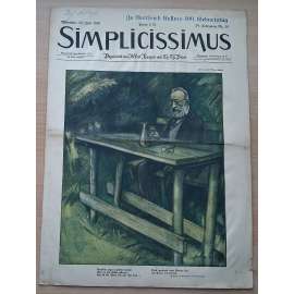Simplicissimus; 24. Jahrgang, Nr. 16, 15. Juli 1919 [německý satirický týdeník]