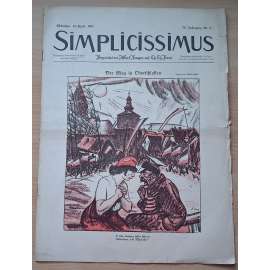 Simplicissimus; 26. Jahrgang, Nr. 3, 13. April 1921 [německý satirický týdeník]