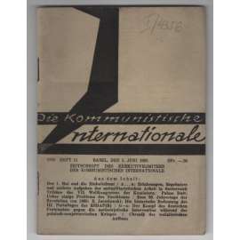 Die Kommunistische Internationale; XVI. Jahrgang 1935, Heft 11 [komunismus]