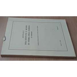 Annali dell´Istituto e Museo di Storia della Scienza di Firenze; Anno V, 1980, Fascicolo 2 [dějiny vědy]