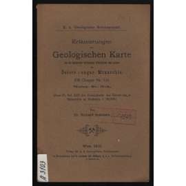 Erläuterungen zur Geologischen Karte der im Reichsrate vertretenen Königreiche und Länder der Österr.-ungar. Monarchie. SW-Gruppe Nr. 116 Medak-Sv. Rok. [příloha k mapě]