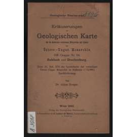 Erläuterungen zur Geologischen Karte der im Reichsrate vertretenen Königreiche und Länder der Österr.-Ungar. Monarchie. SW-Gruppe Nr. 94 Rohitsch und Drachenburg [příloha k mapě]