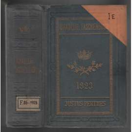 Gothaisches Genealogisches Taschenbuch der Adeligen Häuser. Deutscher Uradel. Vierundzwanzigster Jahrgang 1923 [německá šlechta]