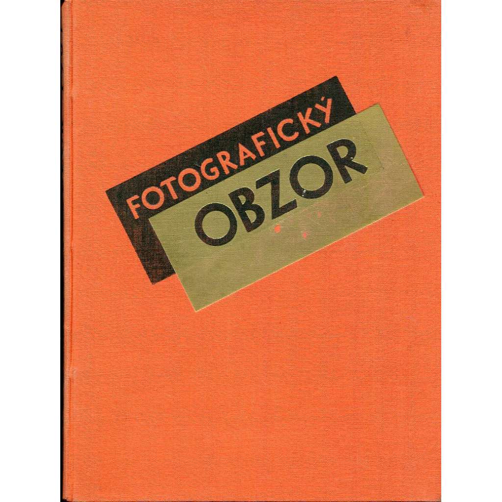 Fotografický obzor, roč. XLV (1937; amatérská fotografie)