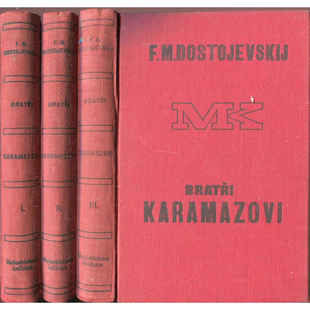 Bratři Karamazovi I.-III. (3 svazky) Bratři Karamazovi I.-III. (3 svazky)