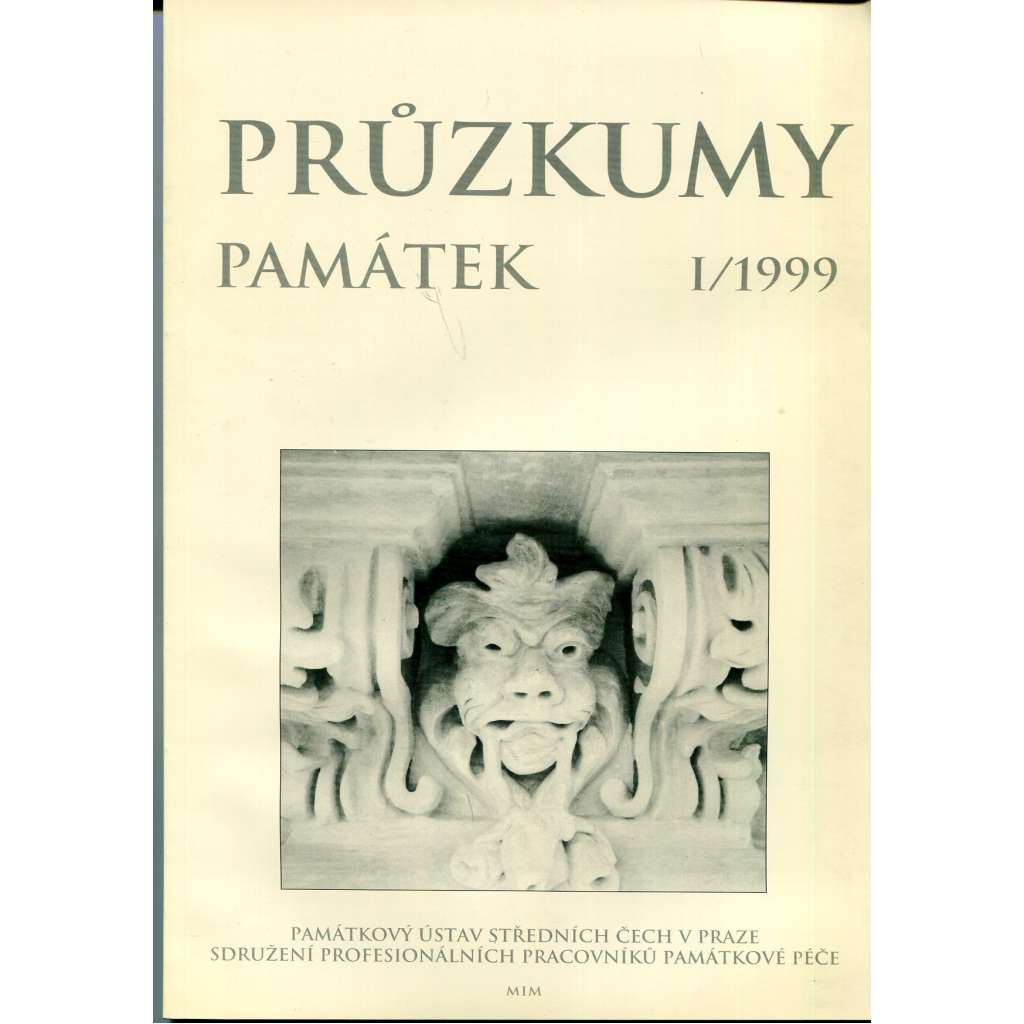 Průzkumy památek I/1999 (roč. VI)