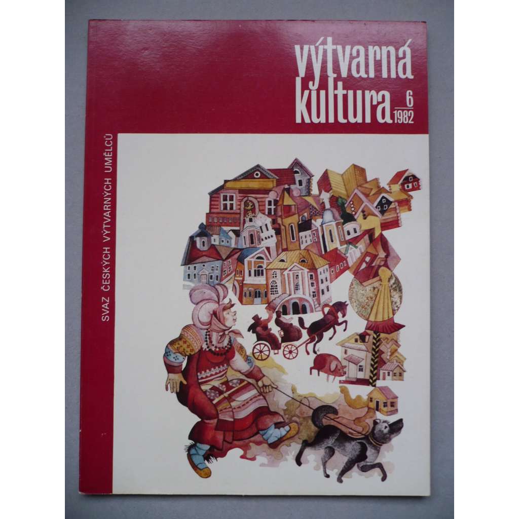 Výtvarná kultura 6/1982, roč. VI., časopis