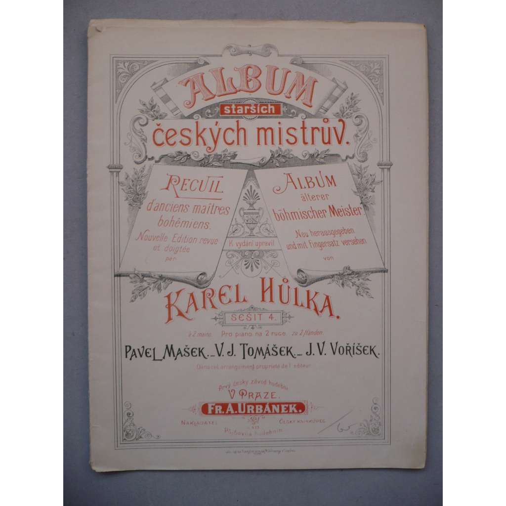 Album starších českých mistrů, sešit 4