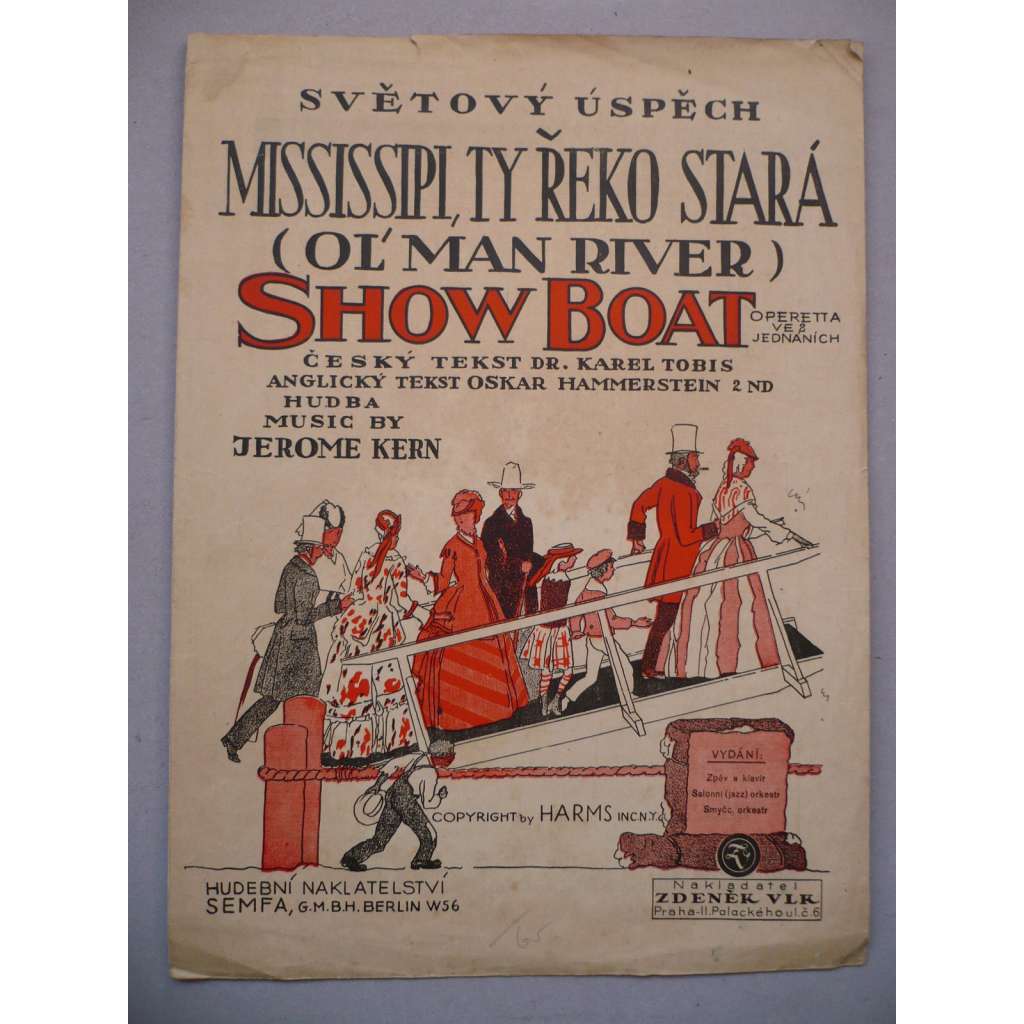 Mississipi, ty řeko stará - show boat