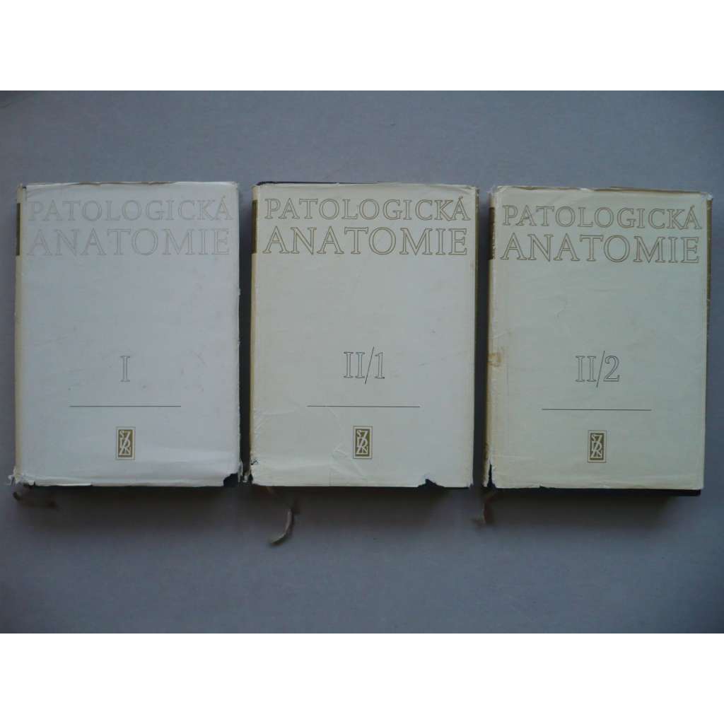 Patologická anatomie díl I., II./1,2 (3 sv.) [zdravotnictví, zdraví, lidské tělo]