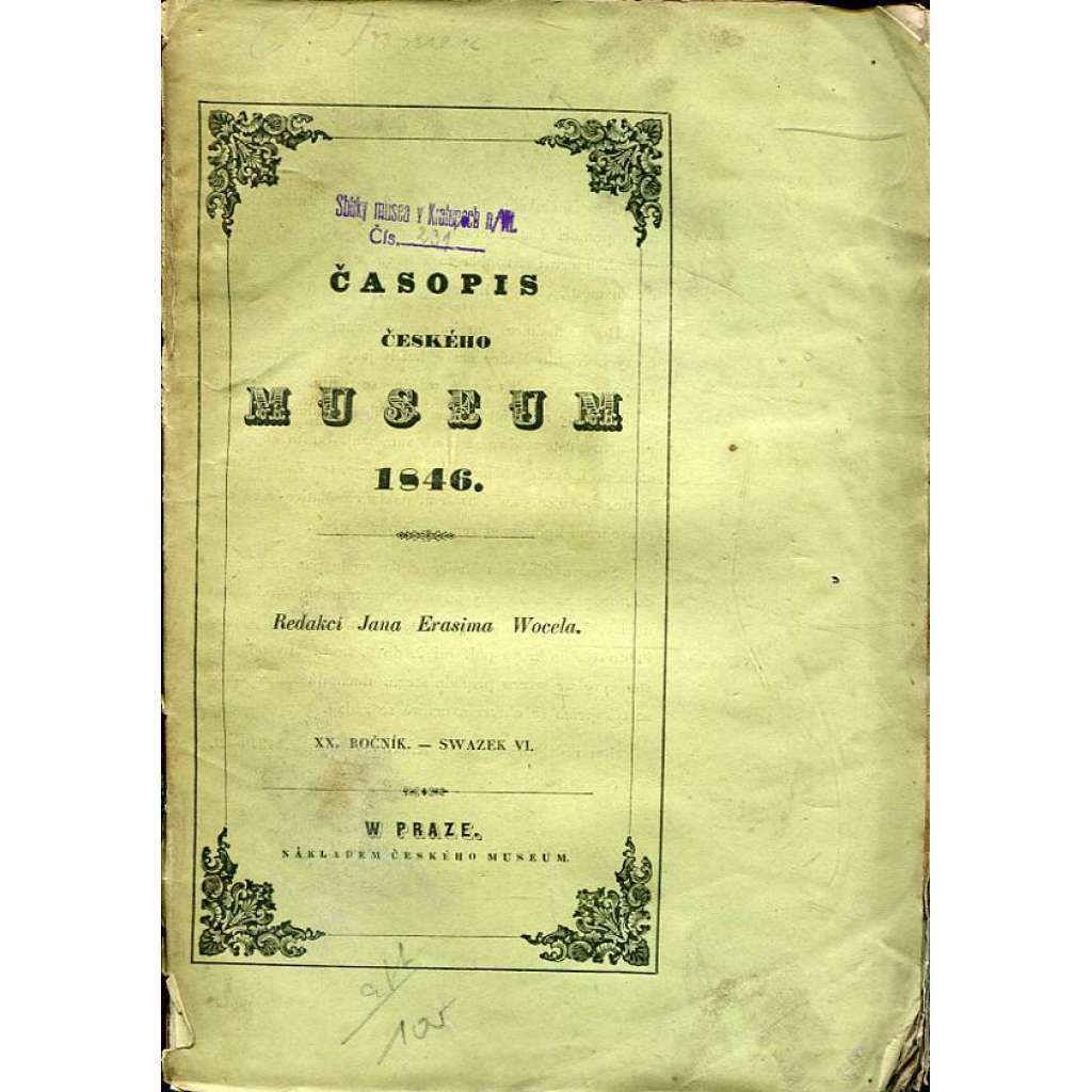 Časopis Českého museum, 6/1846