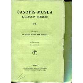 Časopis Musea království Českého, 1915