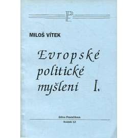 Evropské politické myšlení I.