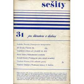 Sešity pro literaturu a diskusi 31/1969 Sešity pro literaturu a diskusi 31/1969