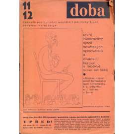 Doba (Časopis pro kulturní, sociální i politický život, č. 11-12 (1934)