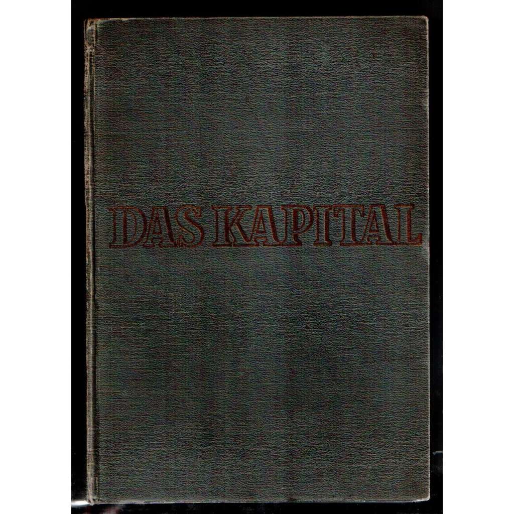 Das Kapital II [Kapitál, sv. 2; německy; Karel Marx; ekonomie]