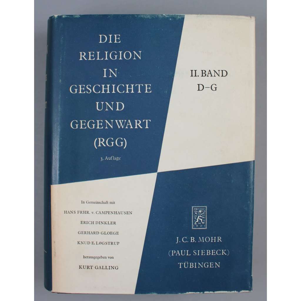 Die Religion in Geschichte und Gegenwart (RGG), sv. 2, D–G [náboženství; historie; křesťanství; religionistika; encyklopedie]