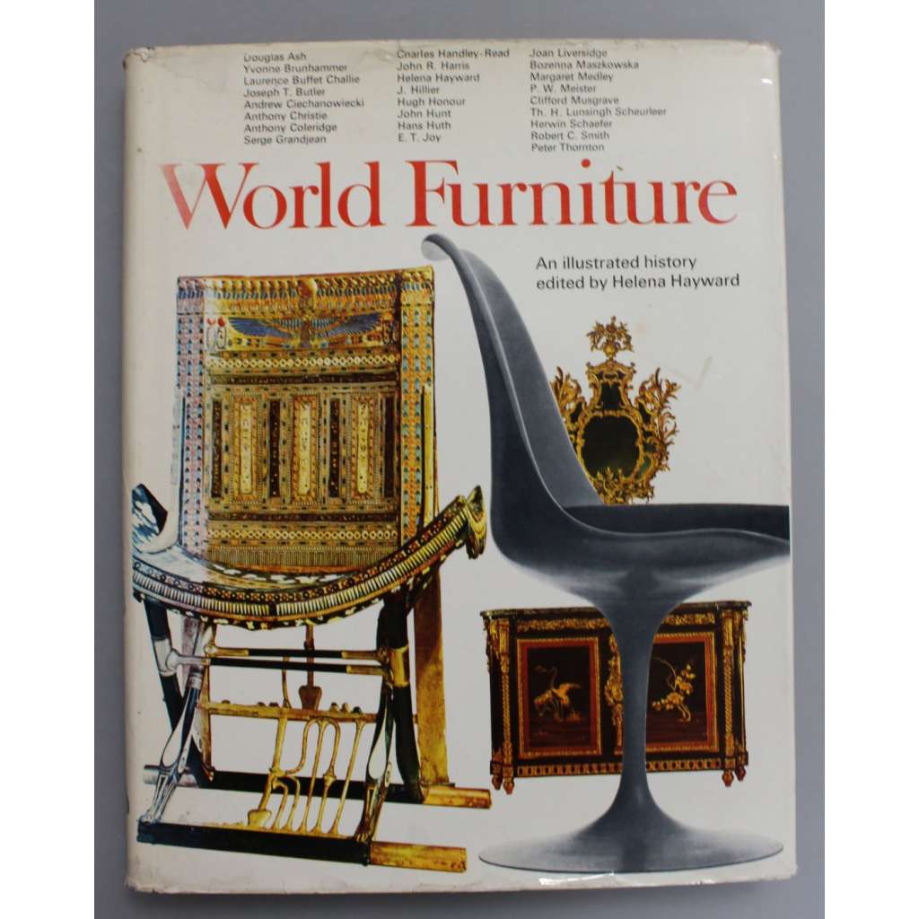 World Furniture (nábytek, historie, užité umění, mj. Starý Egypt, Řecko, Řím, antika, renesance, baroko, rokoko, Bauhaus)