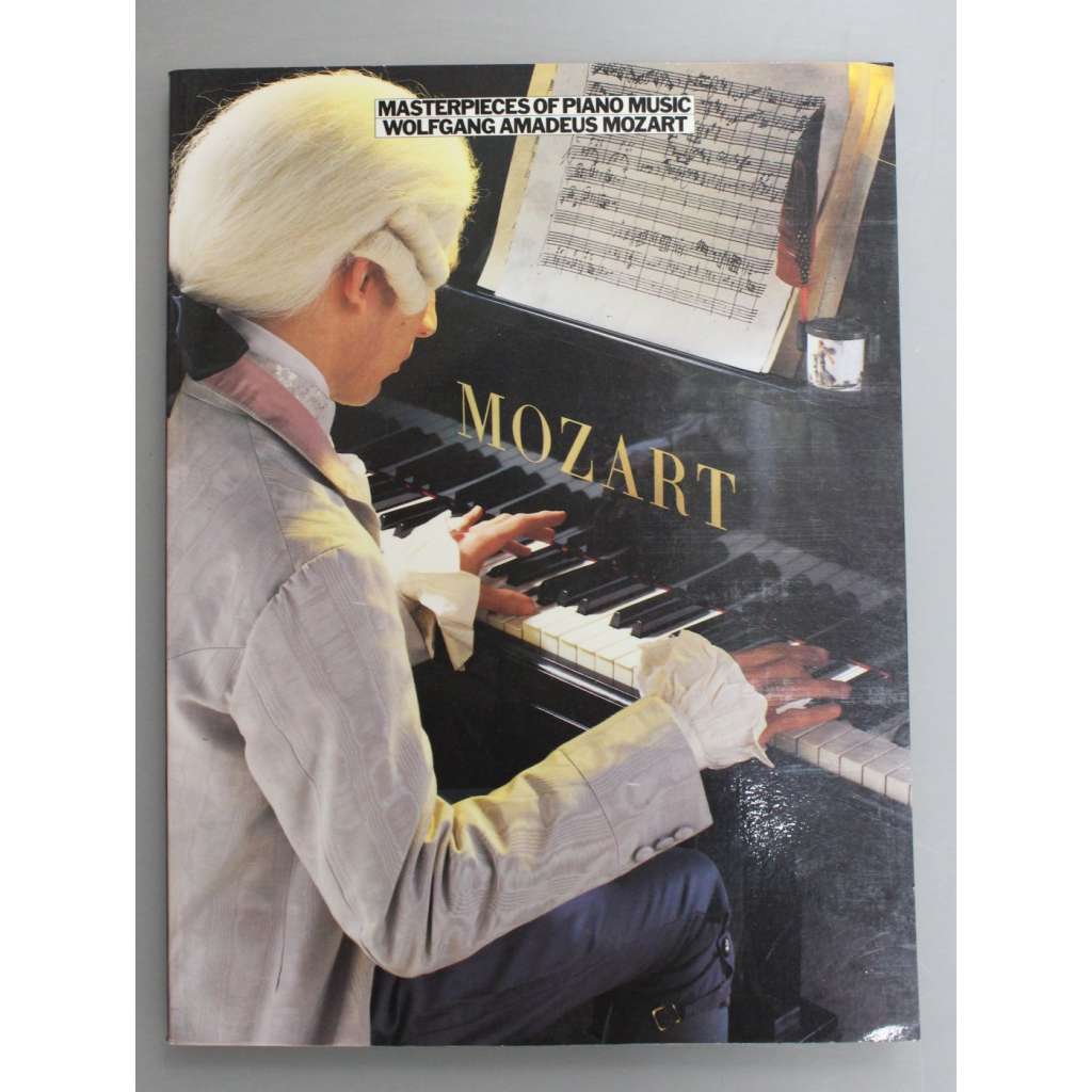 Masterpieces of piano music Wolfgang Amadeus Mozart (noty, piano, klavír)