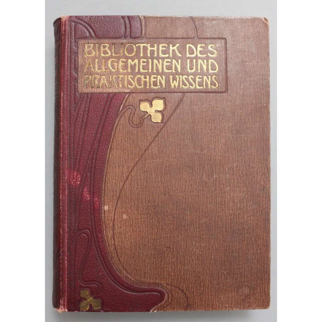 Bibliothek des allgemeinen und praktischen Wissens 5 (encyklopedie, lexikon; secesní vazba)