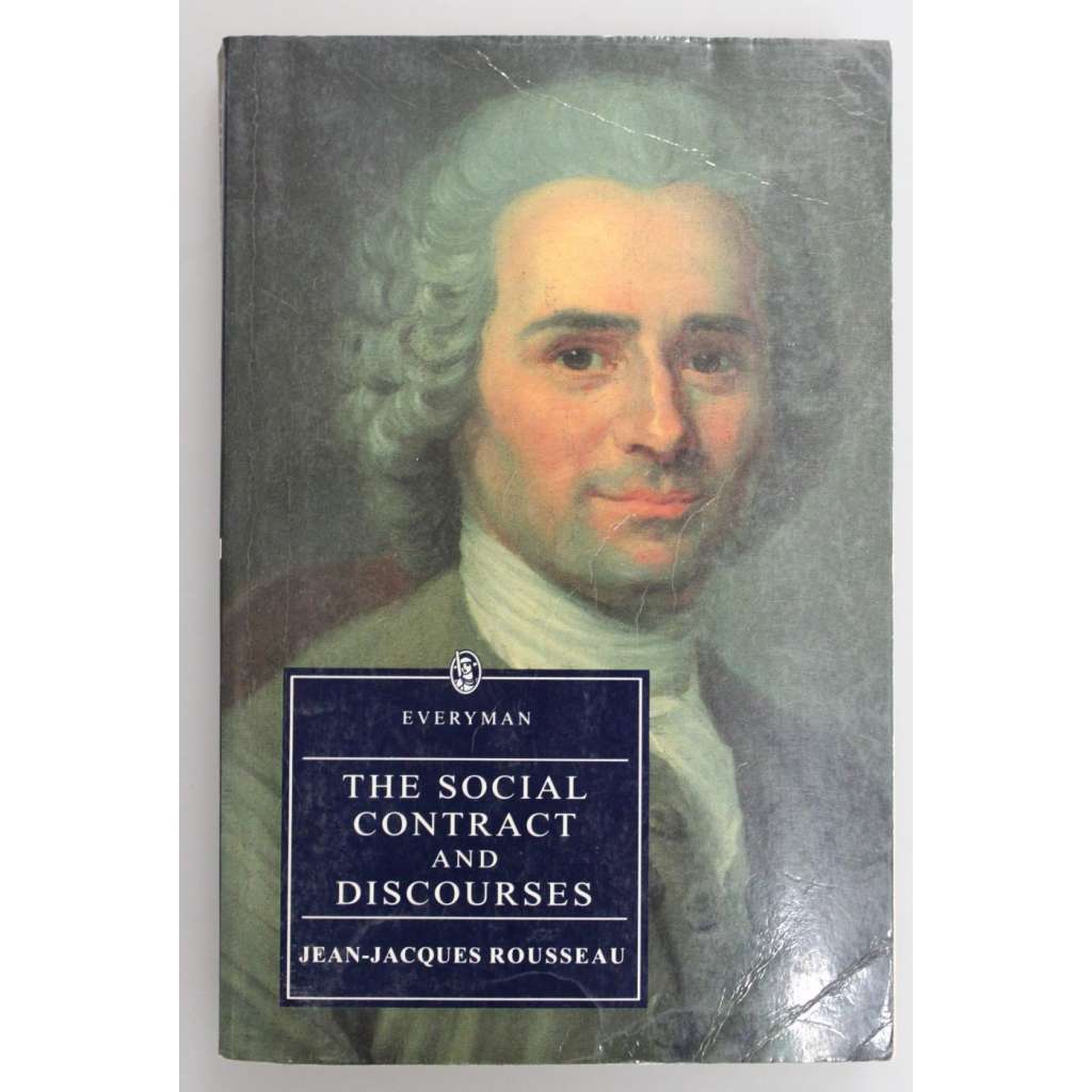 The Social Contract And Discourses (edice: Everyman) [O společenské smlouvě; filozofie]