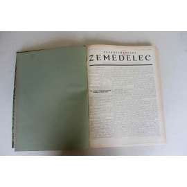 Československý zemědělec. Hospodářská příloha "Venkova" 1929, roč. XI (noviny, zemědělství, první republika, mj. Mělník - ovocnářská škola, Hospodářská výstava v Praze, sklízecí stroj; reklama Baťa, Fiat)