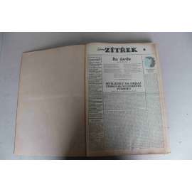 Svobodný zítřek (časopis, ČSNS, národní socialisté, mj. Petr Zenkl - Na rozhraní dvou let; Budoucí královna Alžběta; Ripka - Demokratická forma socialismu; Den atomové zkázy v Hirošimě; Prof. Pekař a Němci) Svobodný zítřek (časopis, ČSNS, národní socialisté, mj. Petr Zenkl - Na rozhraní dvou let; Budoucí královna Alžběta; Ripka - Demokratická forma socialismu; Den atomové zkázy v Hirošimě; Prof. Pekař a Němci)