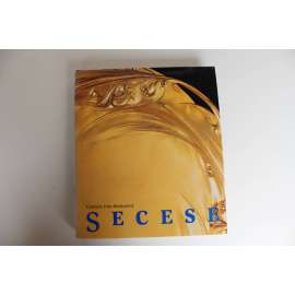 Secese [velké vydání - Slovart 1998 - velkoformátová umělecká publikace - secesní užité umění, malba, obrazy, plakáty, nábytek, sklo, kov, mj. Alfons Mucha, Ch. R. Mackintosh, Antonio Gaudí, Gustav KLimt, Adolf Loos])